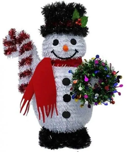 12" 3D Snowman