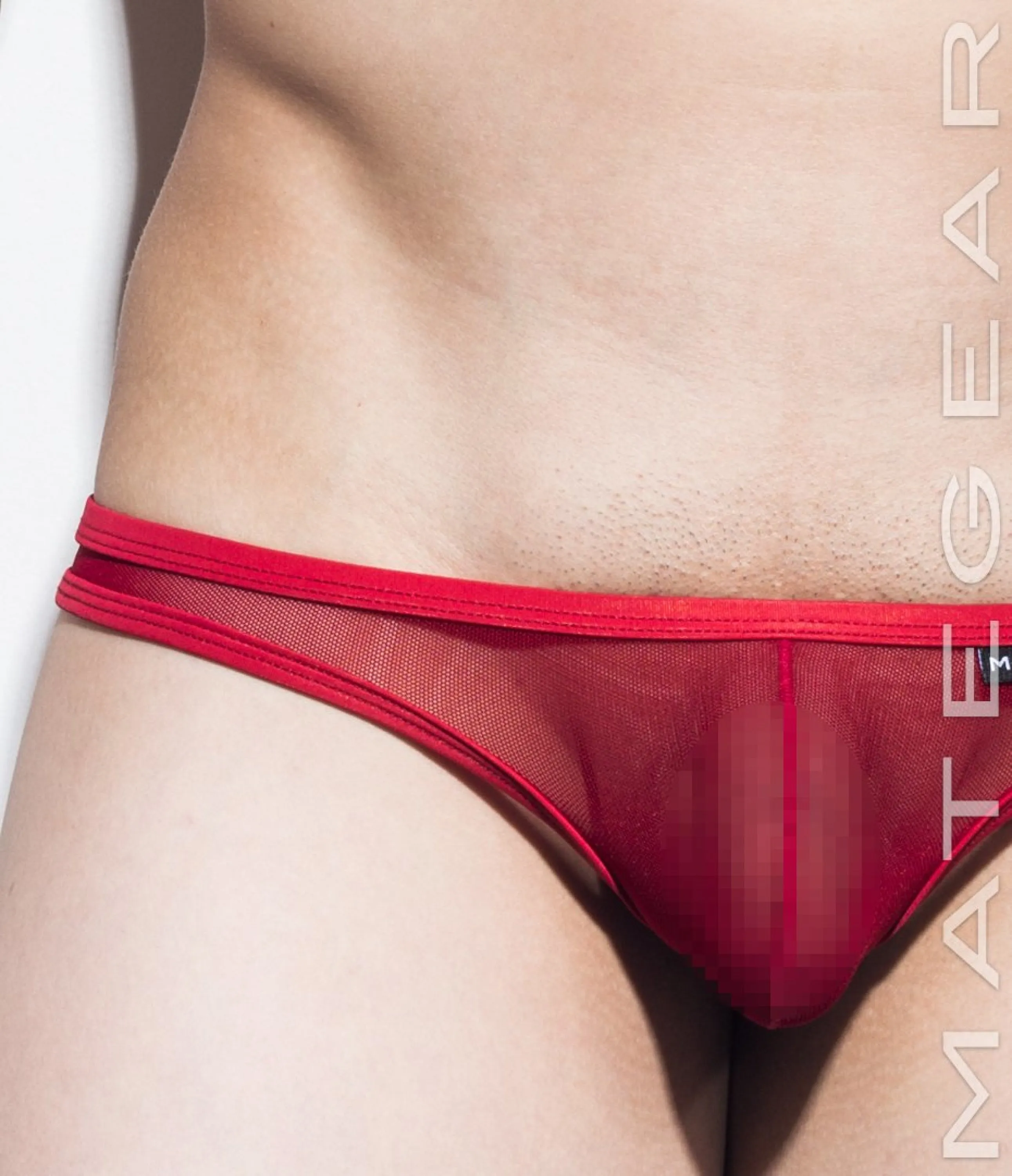 [2pc/Pack] Sexy Men's Underwear Signature Mini Thongs - Young Ja (Mesh Series)