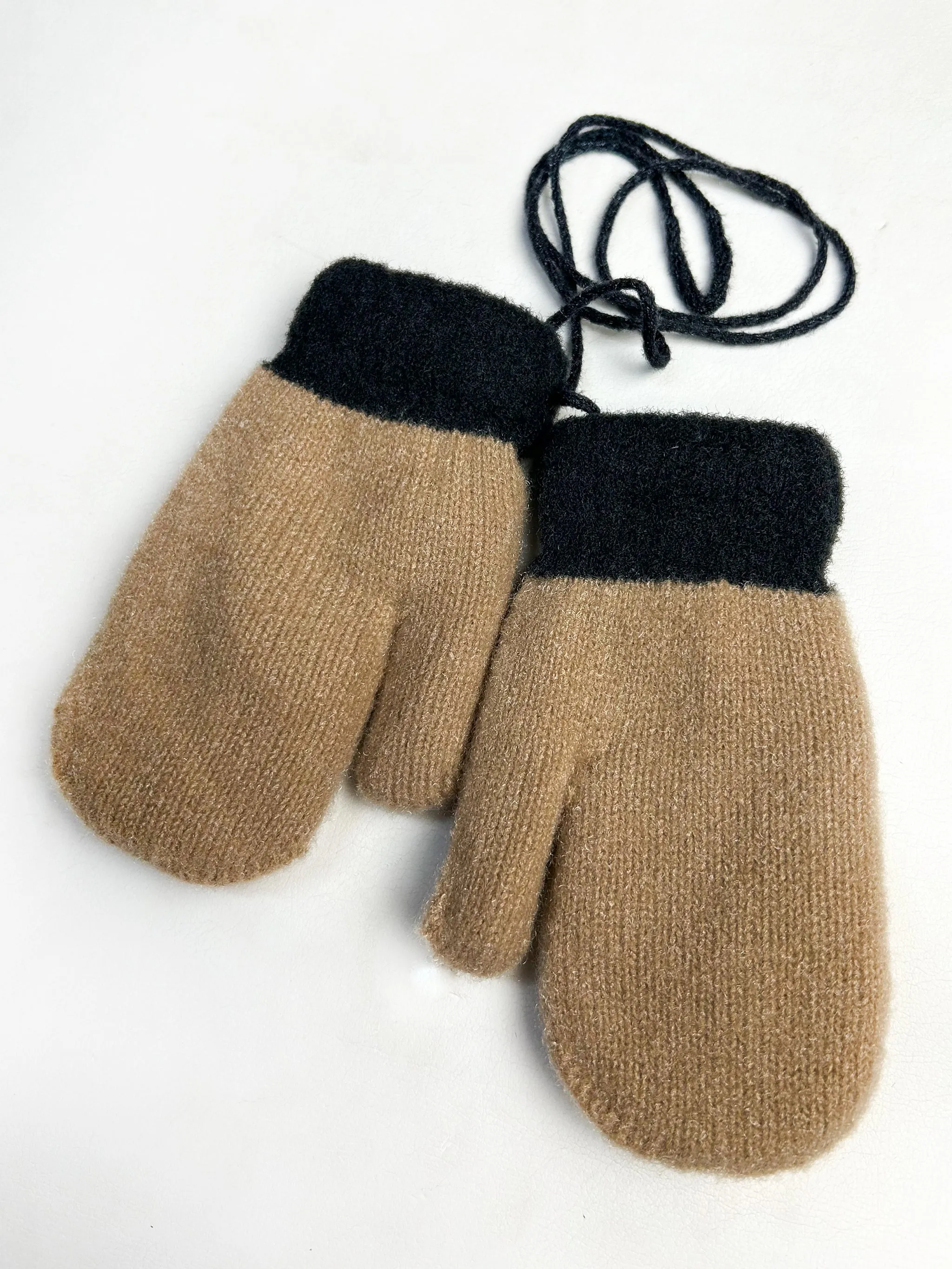 3Mths-9Mths Multicolor Newborn Winter Gloves / Warm Children's Gloves / Unisex Full Finger Gloves KG03