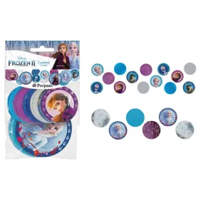 48pcs Disney Frozen 2 Giant Confetti Circles