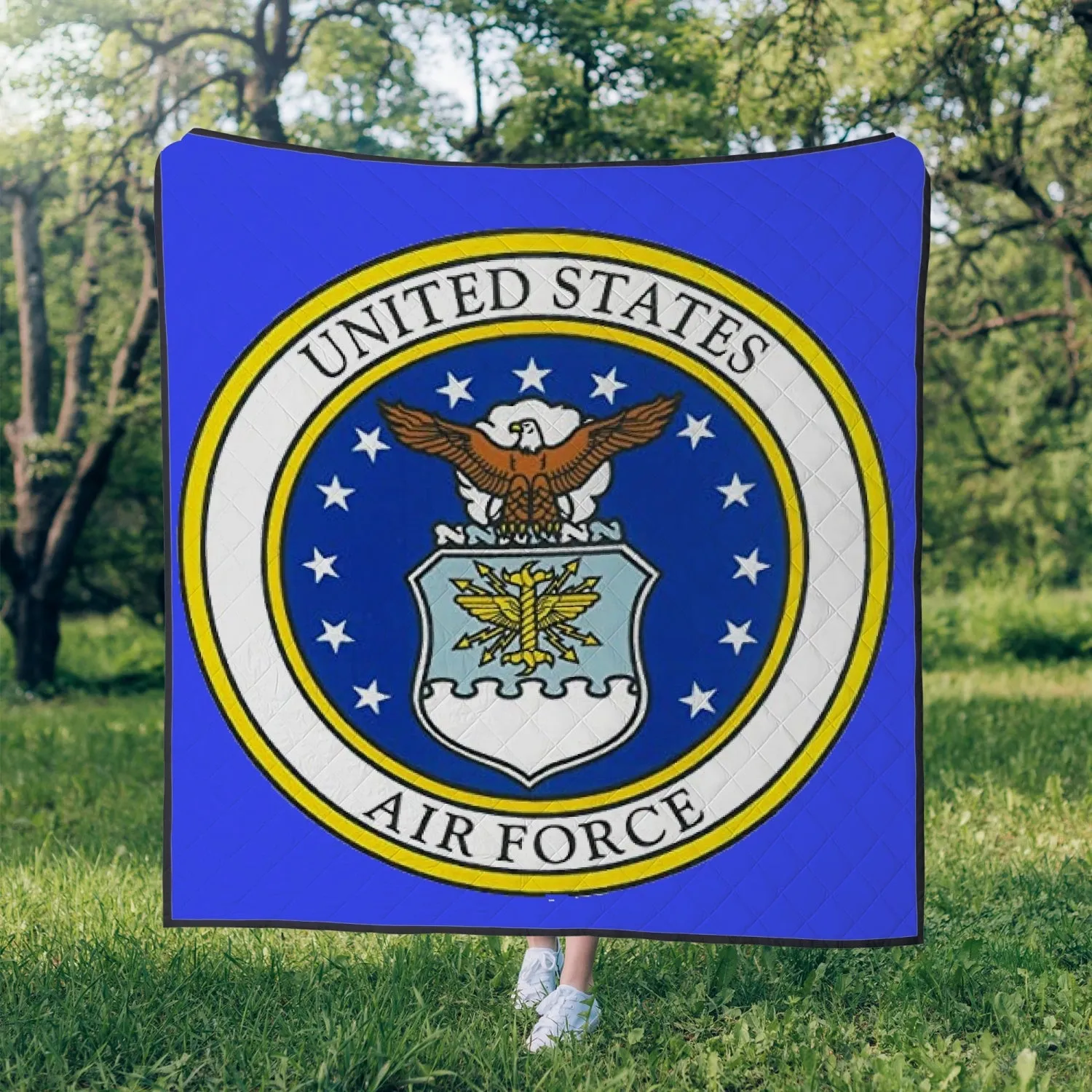 Air Force (Blue) Polyester Quilt