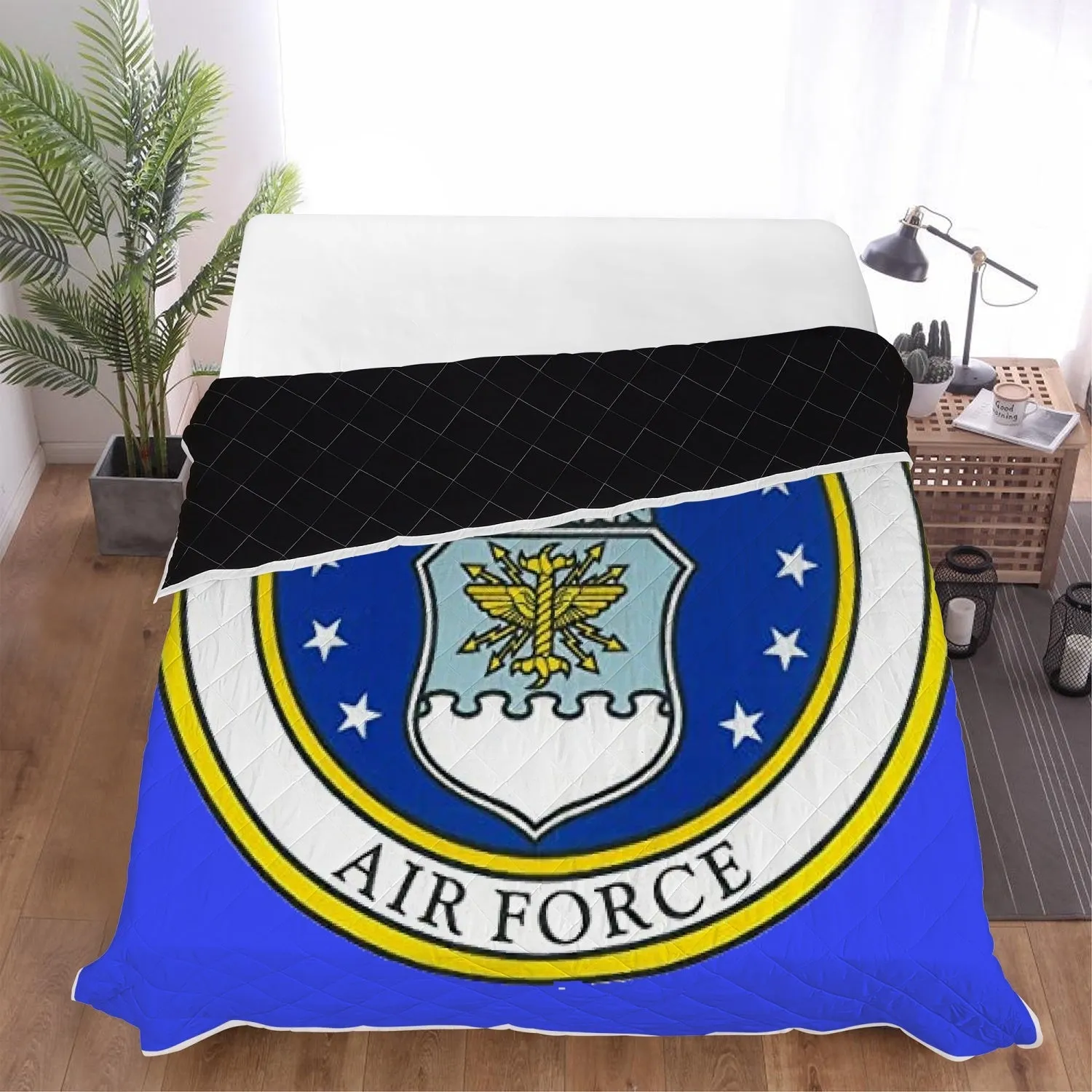 Air Force (Blue) Polyester Quilt