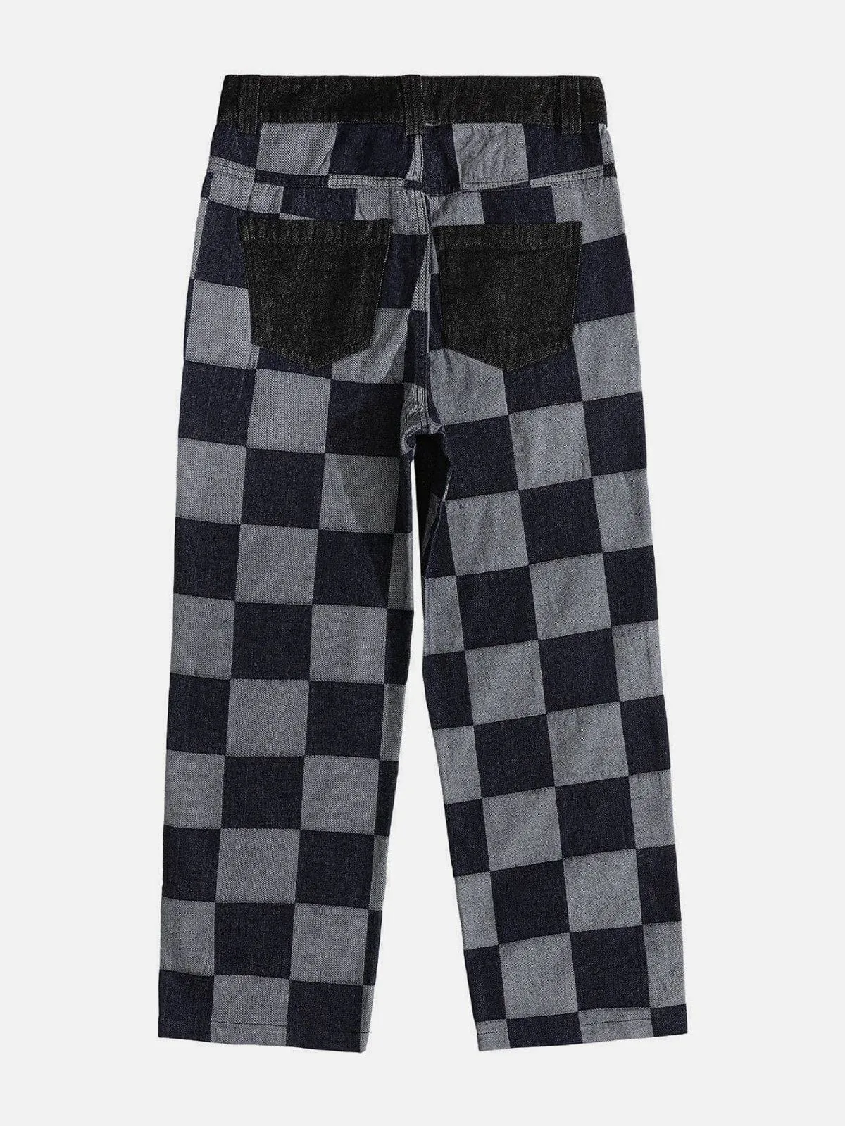 AlanBalen® - Checkerboard Jeans