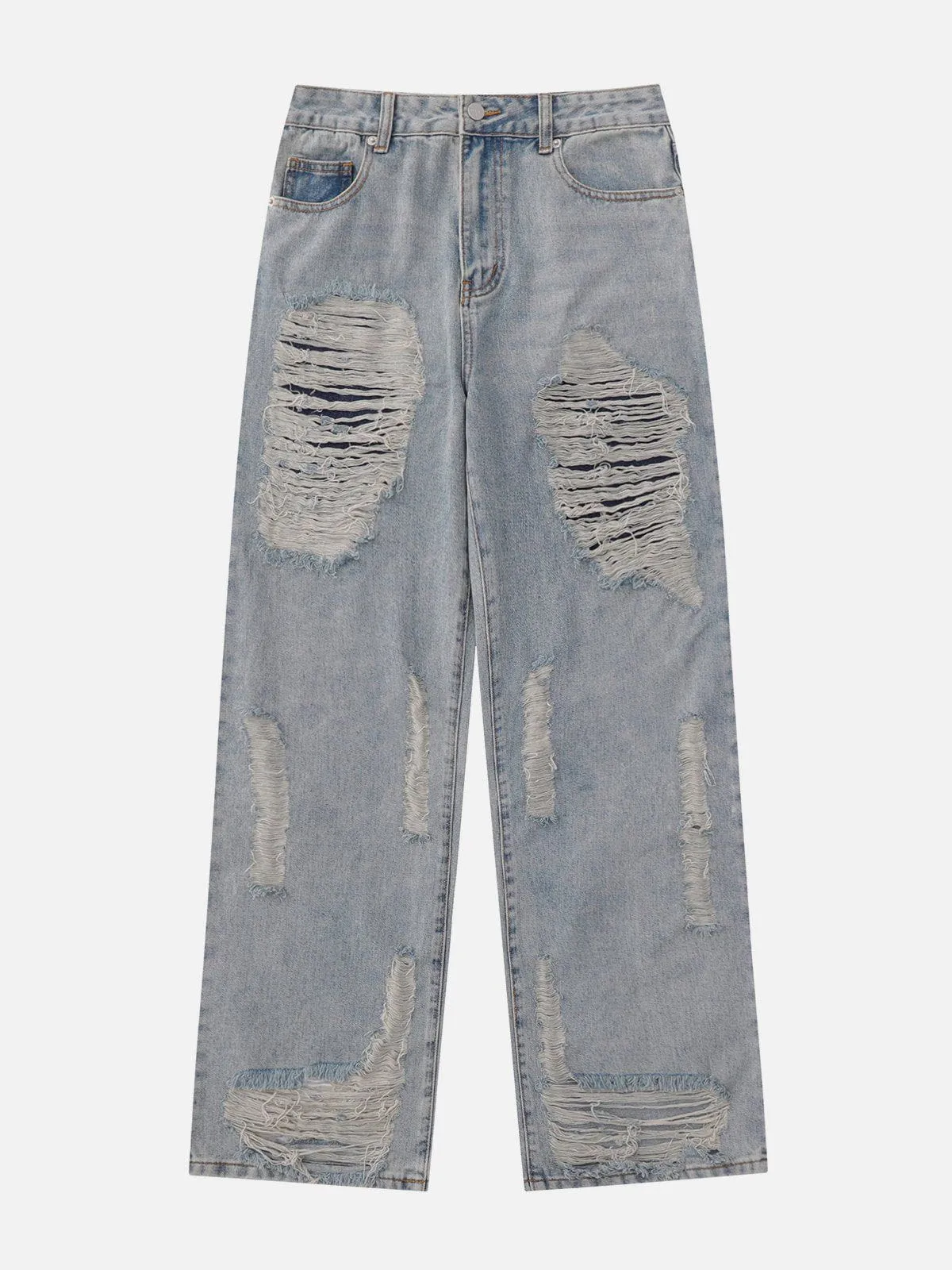 AlanBalen® - Cut Hole Jeans