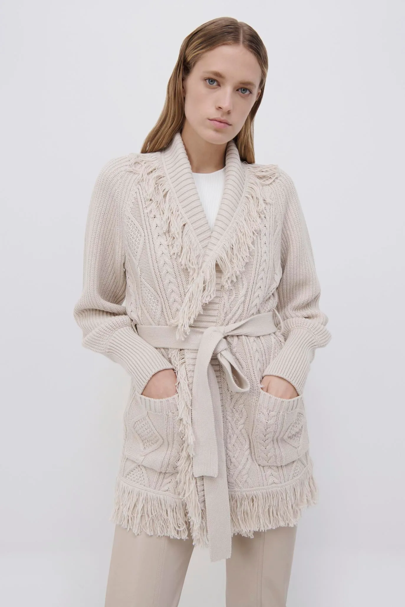 Anina Fisherman Cardigan