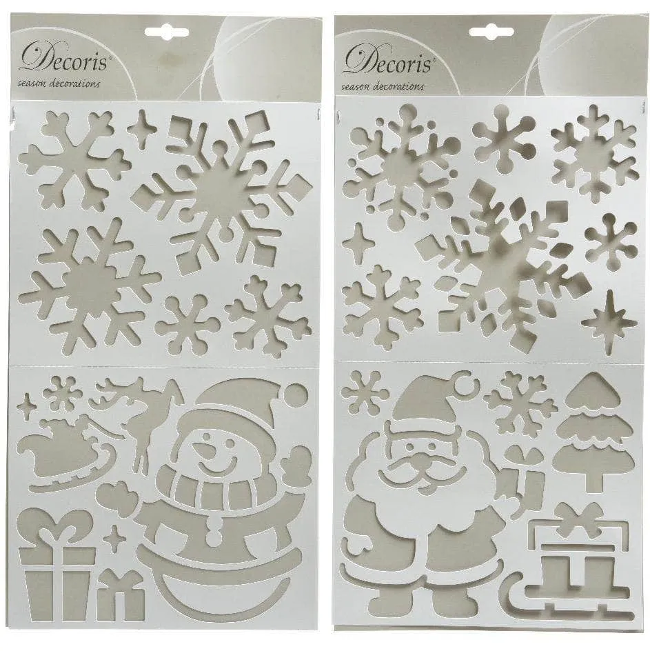 Assorted Christmas Stencils - 47.5cm