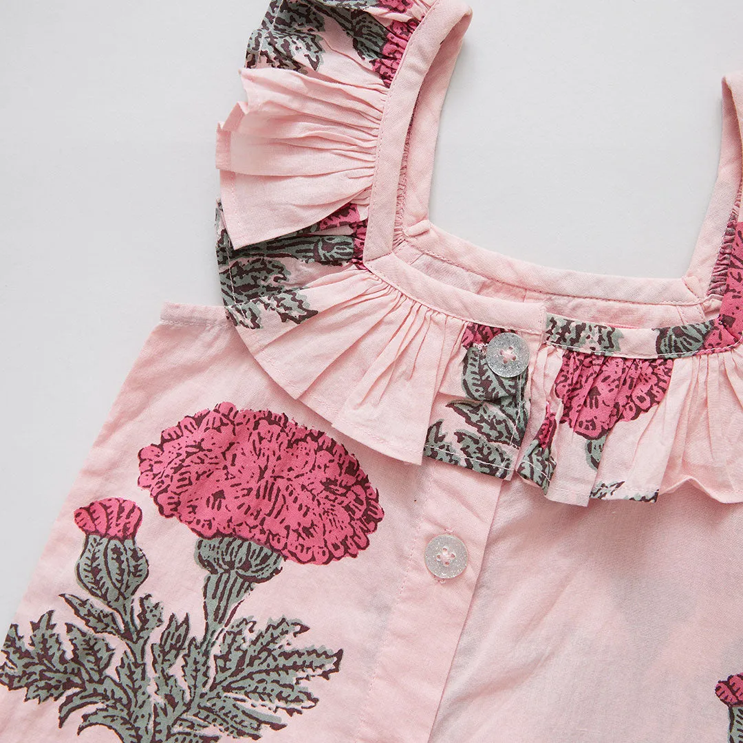 Baby Girls Ana Jumper - Blush Marigold