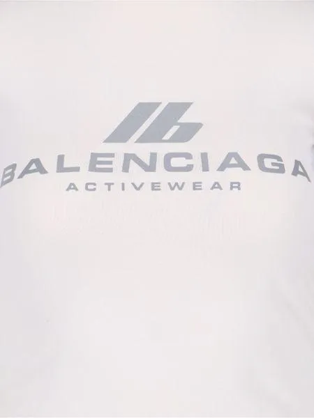 BALENCIAGA Sleek Fitted Activewear Tee