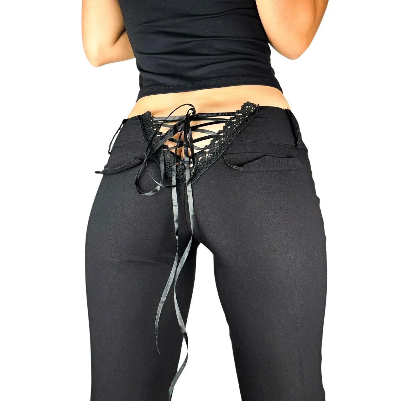 Bayonetta Lace Up Flares (S)