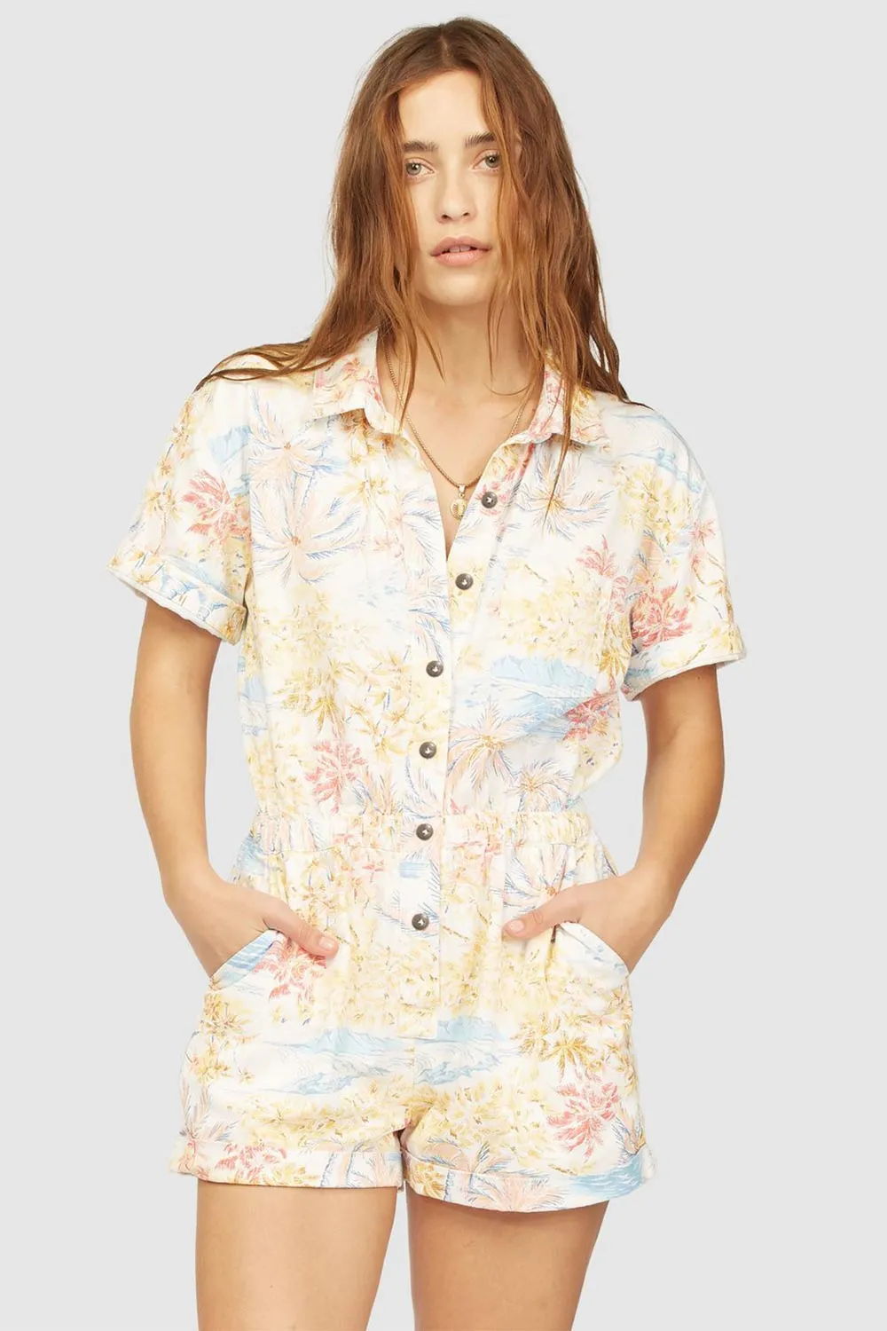 Billabong X Wrangler Cali Sun Romper