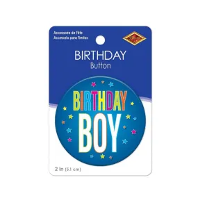 Birthday Boy Button