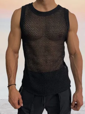 Breathable Knit Tank Top