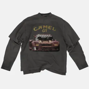 Camel GT Layered Long Sleeve Tee