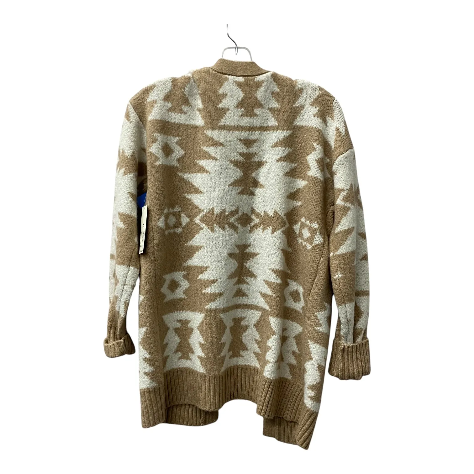 Cardigan By No Boundaries In Tan, Size:M