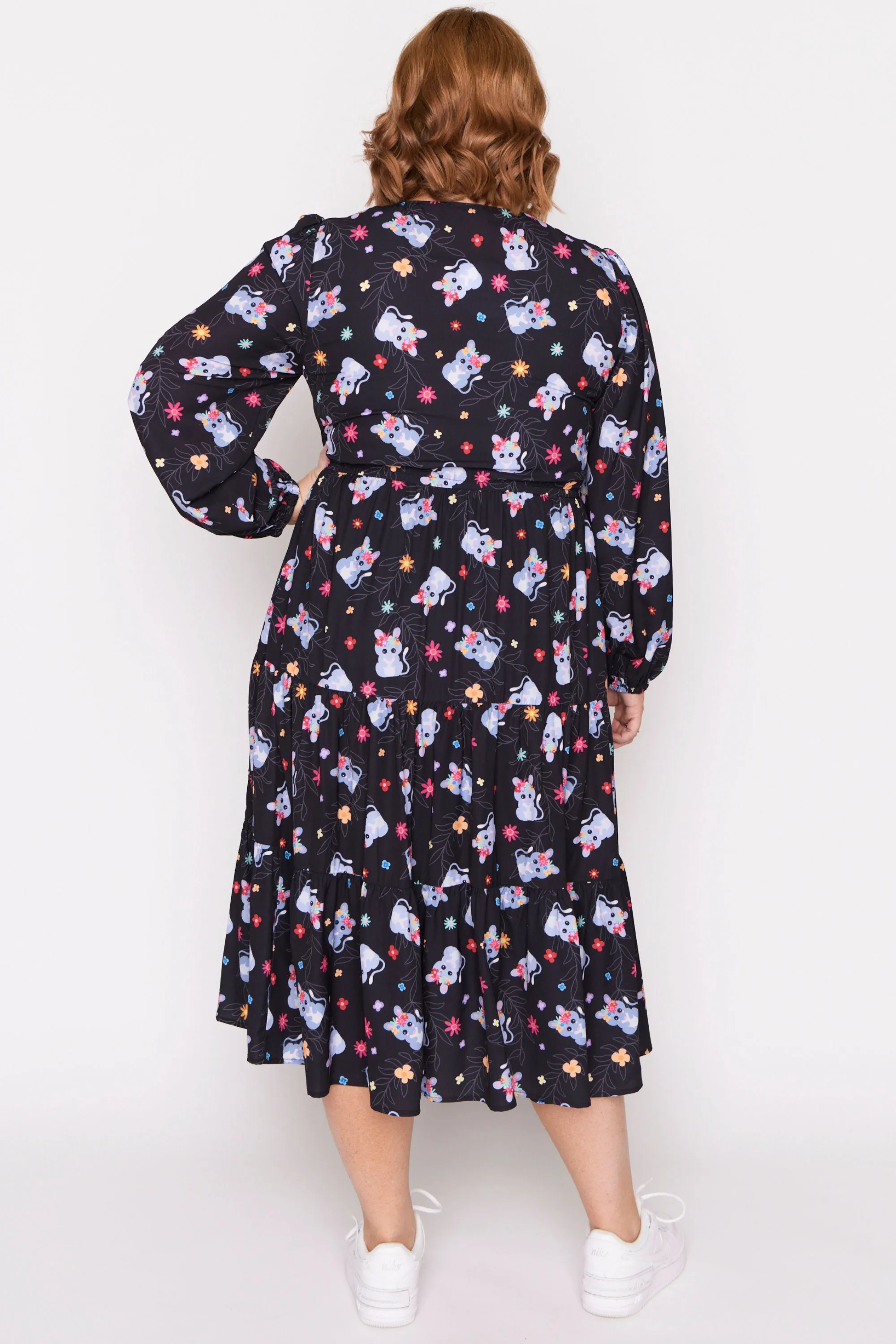 Charity Bilby Blossom Long Sleeve Dress