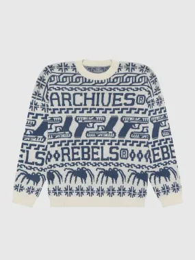 Chompa para Hombre RIVALS URBAN GRANNY SWEATER AZL