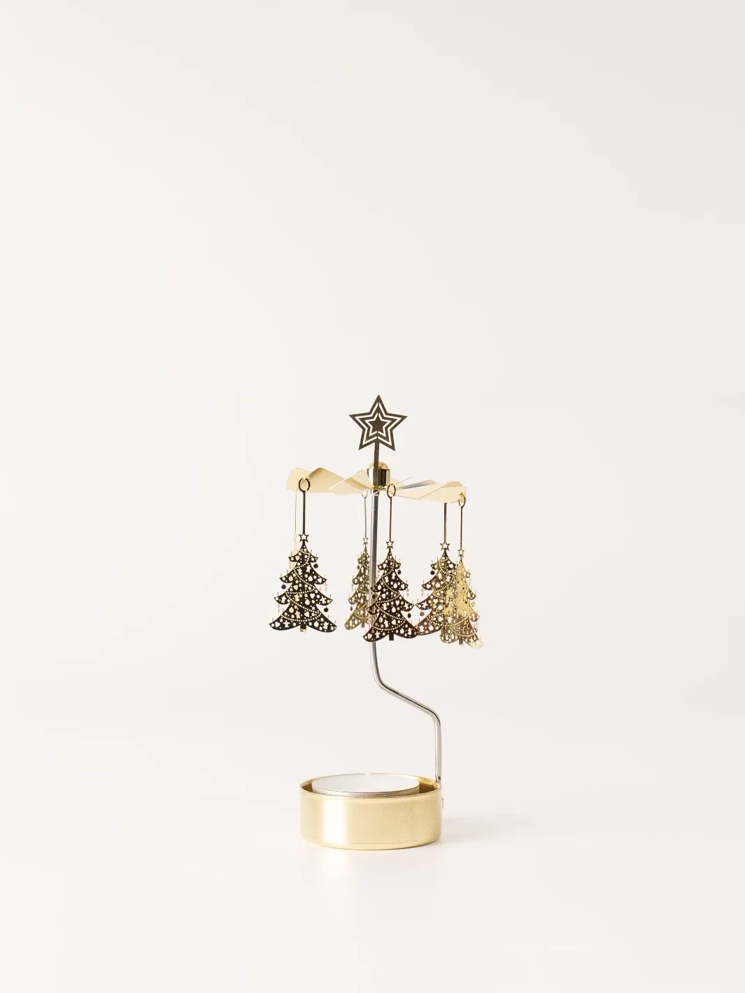 Christmas Tree Rotary Candleholder