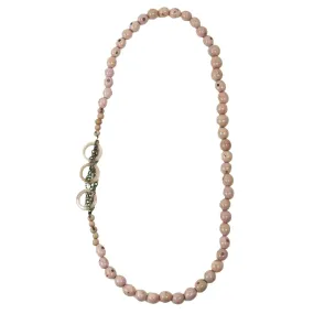 Circle Chain Necklace in Sugar Pink Faire Collection