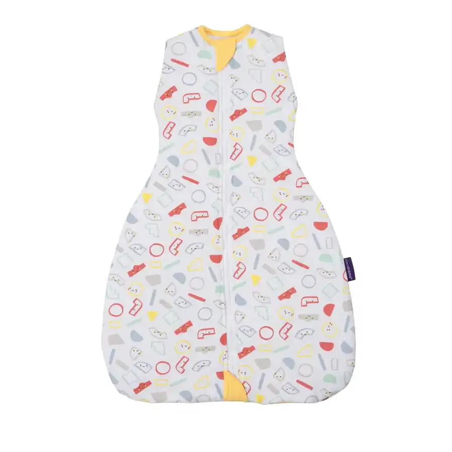 Clevamama 3 in 1 Nite Nite Romper 2.5 Tog (Yellow) (0-9m)