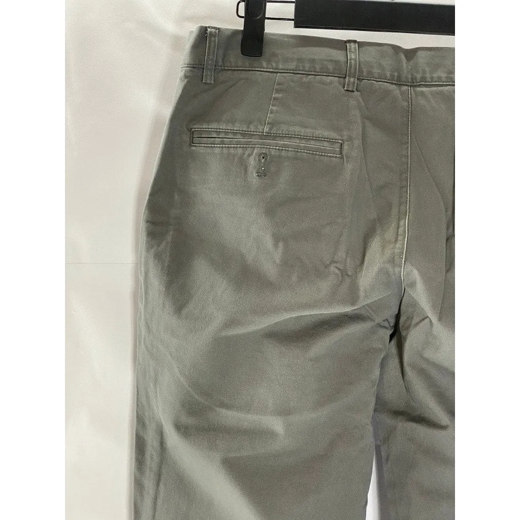 CLUB MONACO Men's Light Gray Modern Slim-Fit Conner Chino Pant SZ 33