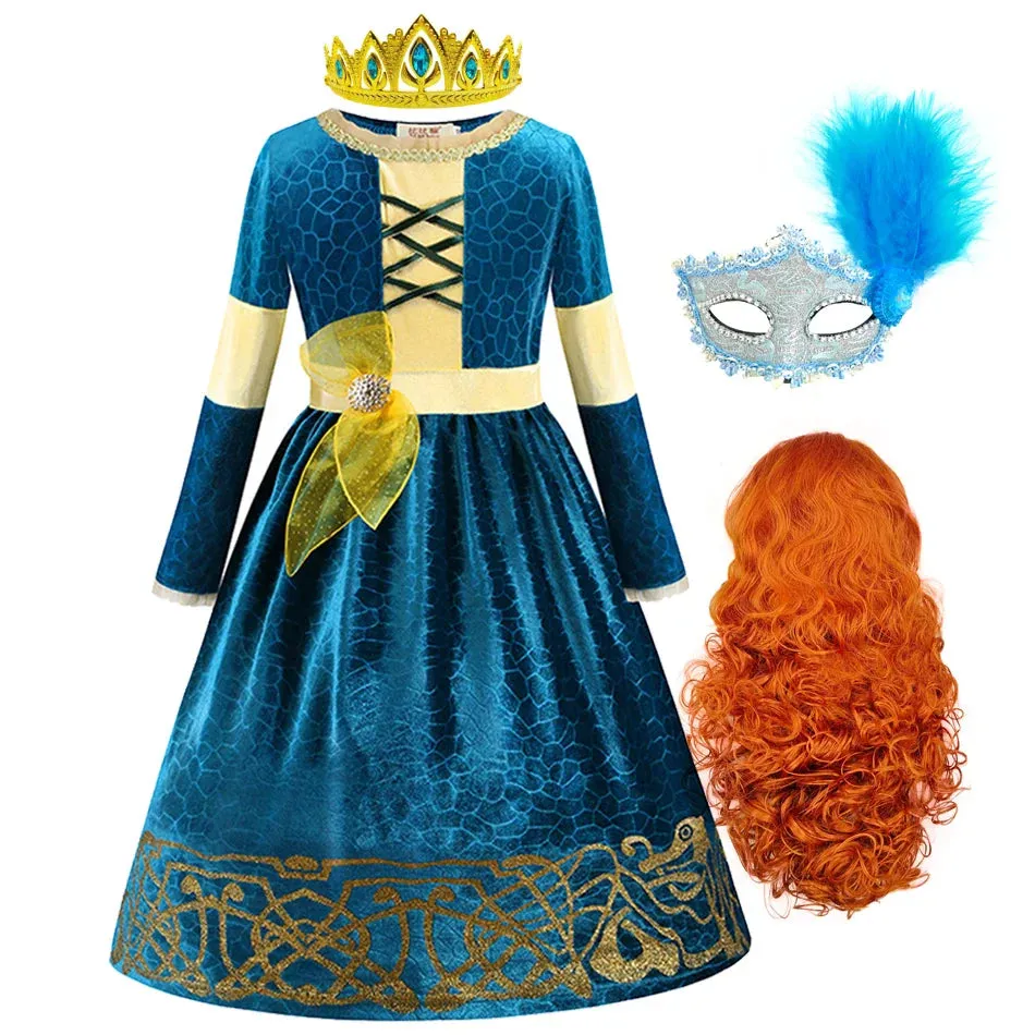 Colorful Magical Princess Kid Dresses