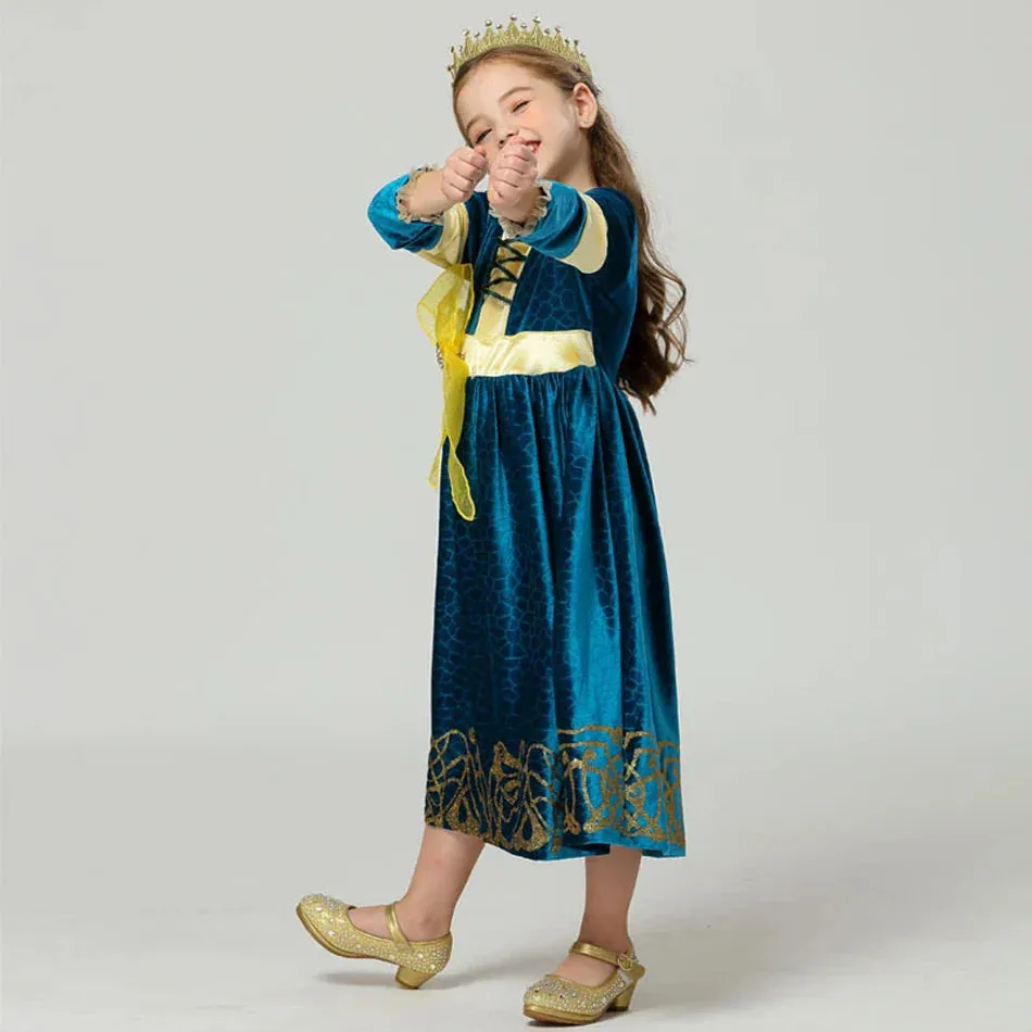 Colorful Magical Princess Kid Dresses