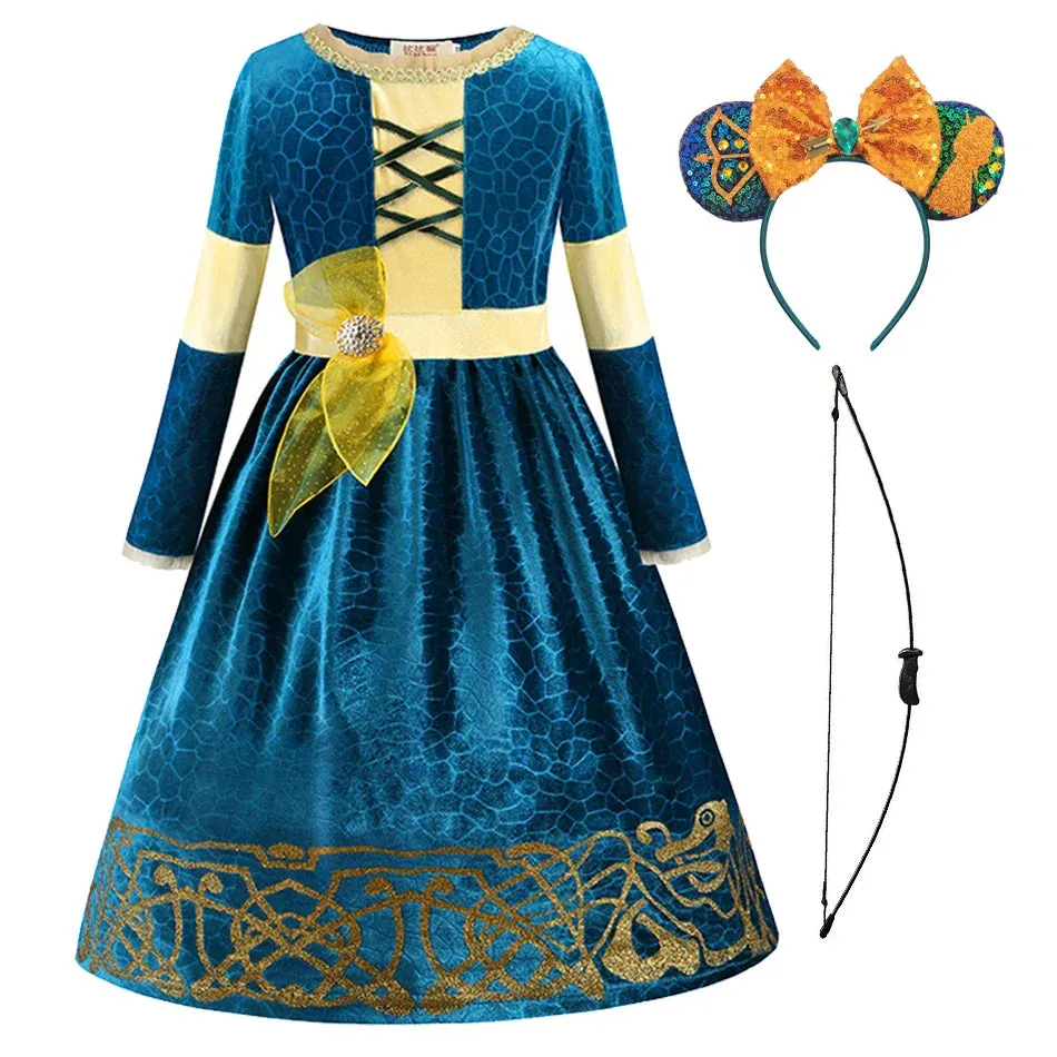 Colorful Magical Princess Kid Dresses