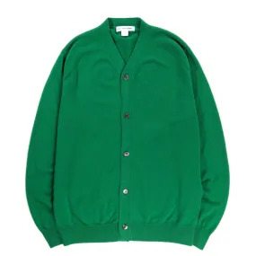 COMME DES GARCONS SHIRT N007 HUGE CARDIGAN GREEN