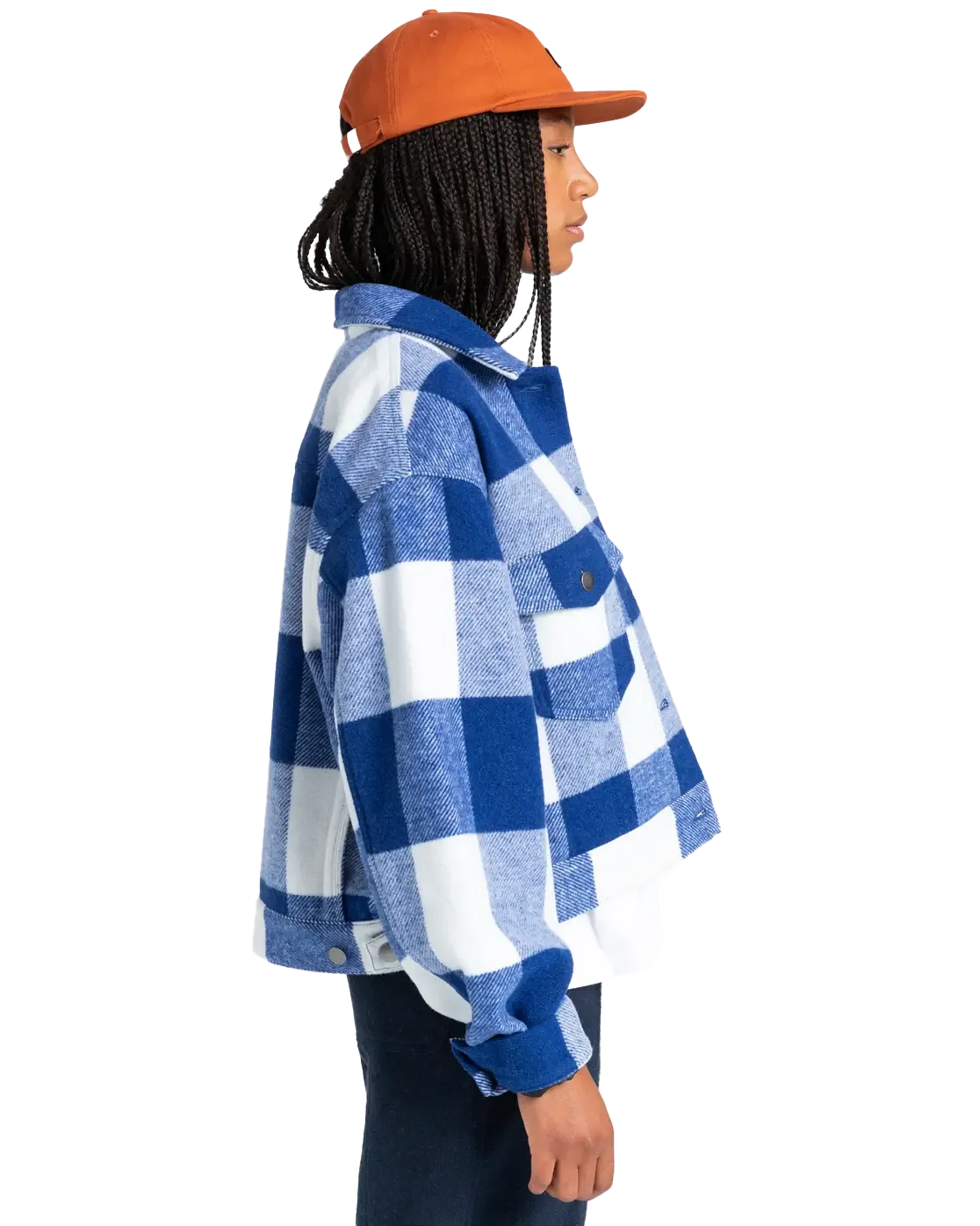 Craft Trucker Jacket in Buffalo Blue