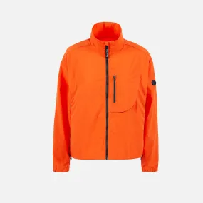 Cropped Recycled DWR Jacket, Infrared