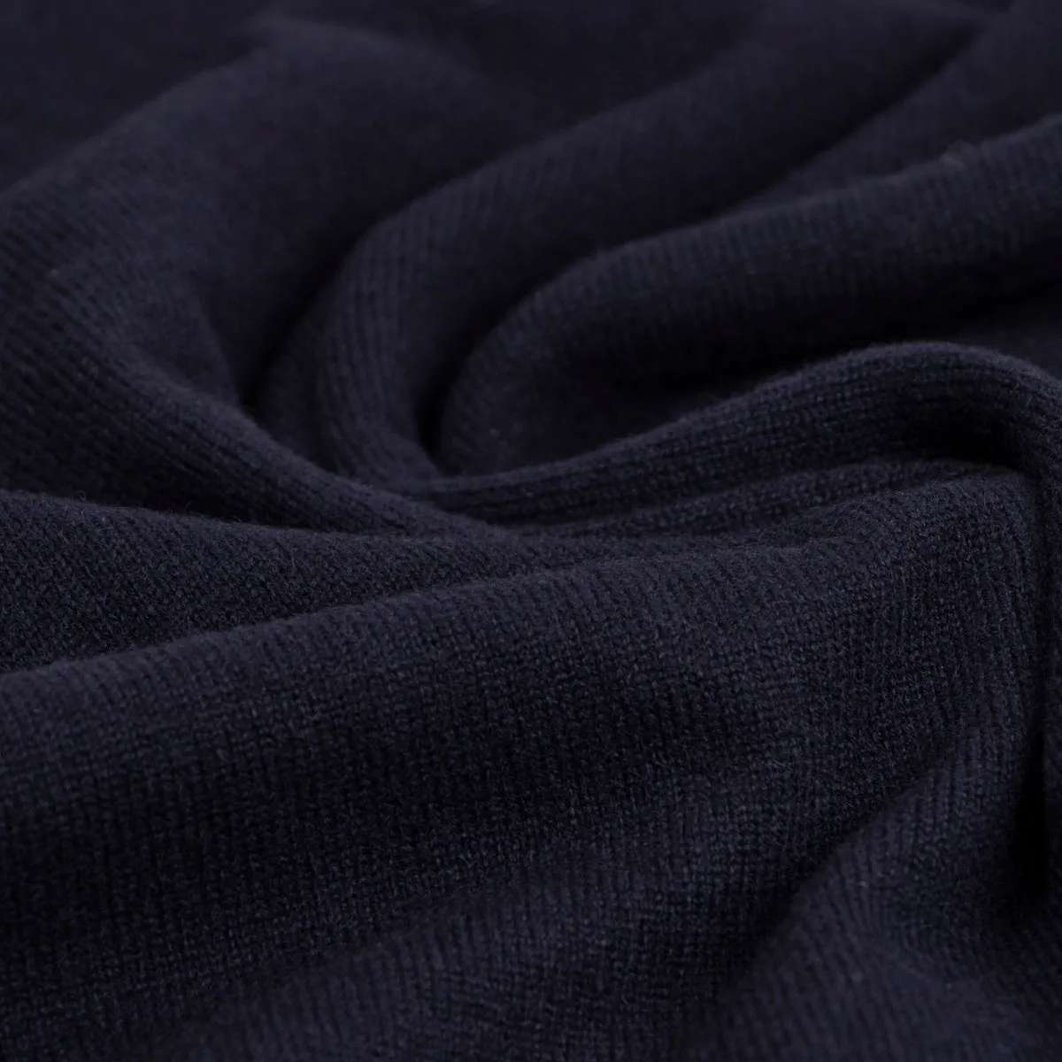 Dark Navy Beaulieu Cashmere Sleeveless Cardigan