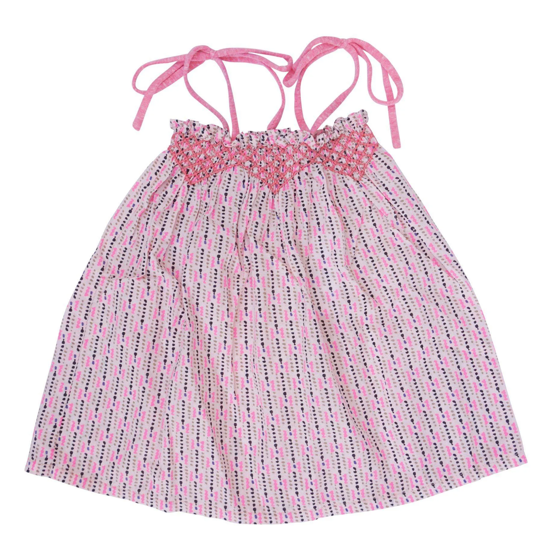 DOTTIE DRESS COTTON CANDY