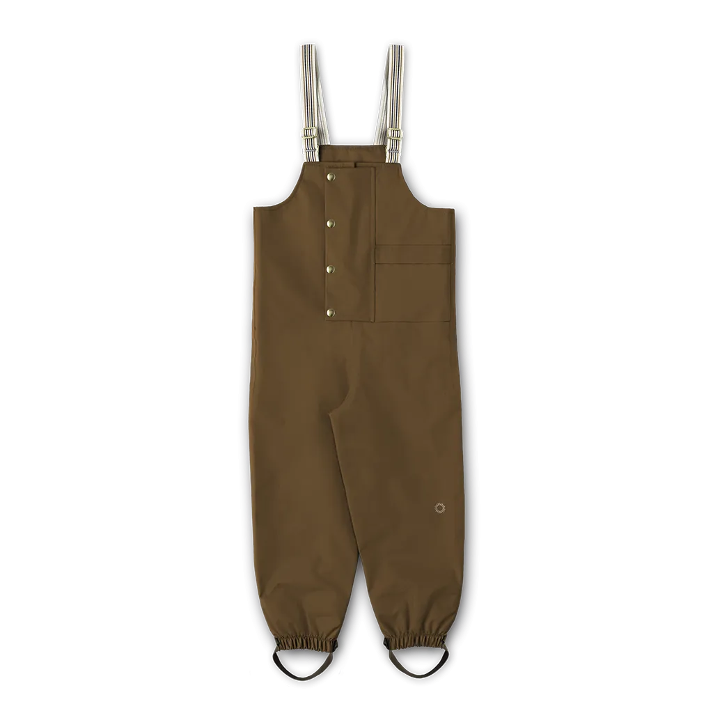 Dungaree Rain Pants - Rust