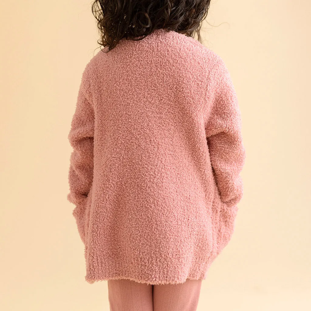 Dusty Rose Cuddle Cardigan