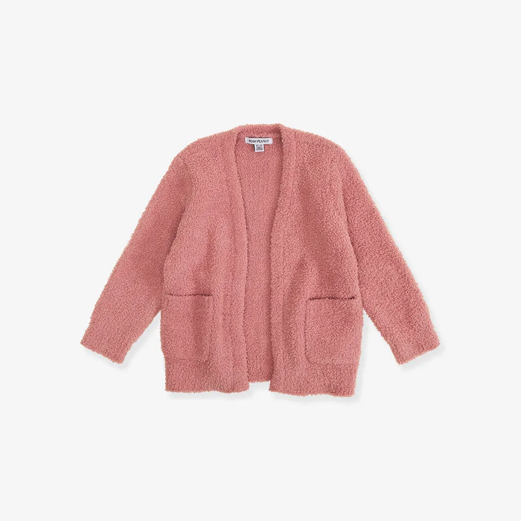 Dusty Rose Cuddle Cardigan