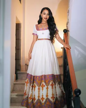 Exquisite Habesha Dress Modern Habesha Kemis Gorgeous Event Style