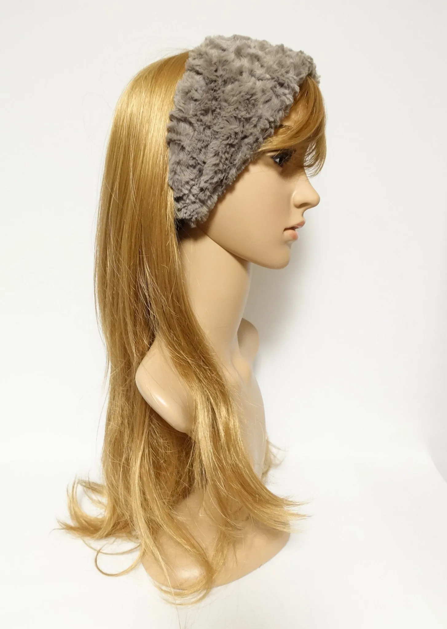 Fabric Fur Winter Fashion Hair turban Headband