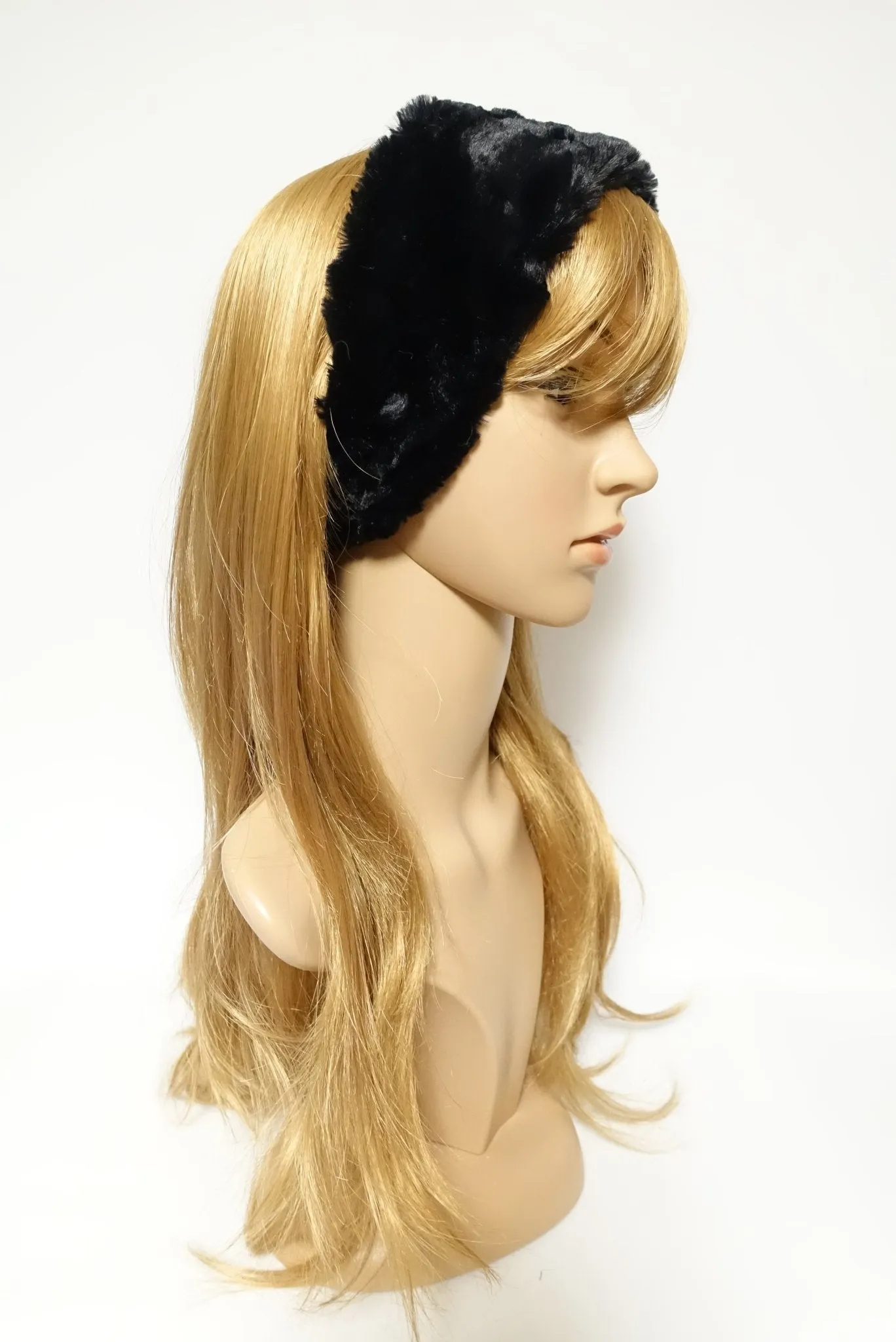 Fabric Fur Winter Fashion Hair turban Headband