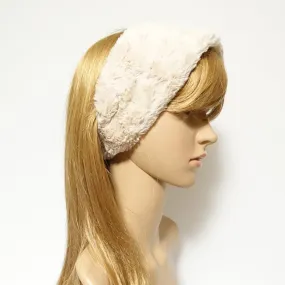 Fabric Fur Winter Fashion Hair turban Headband