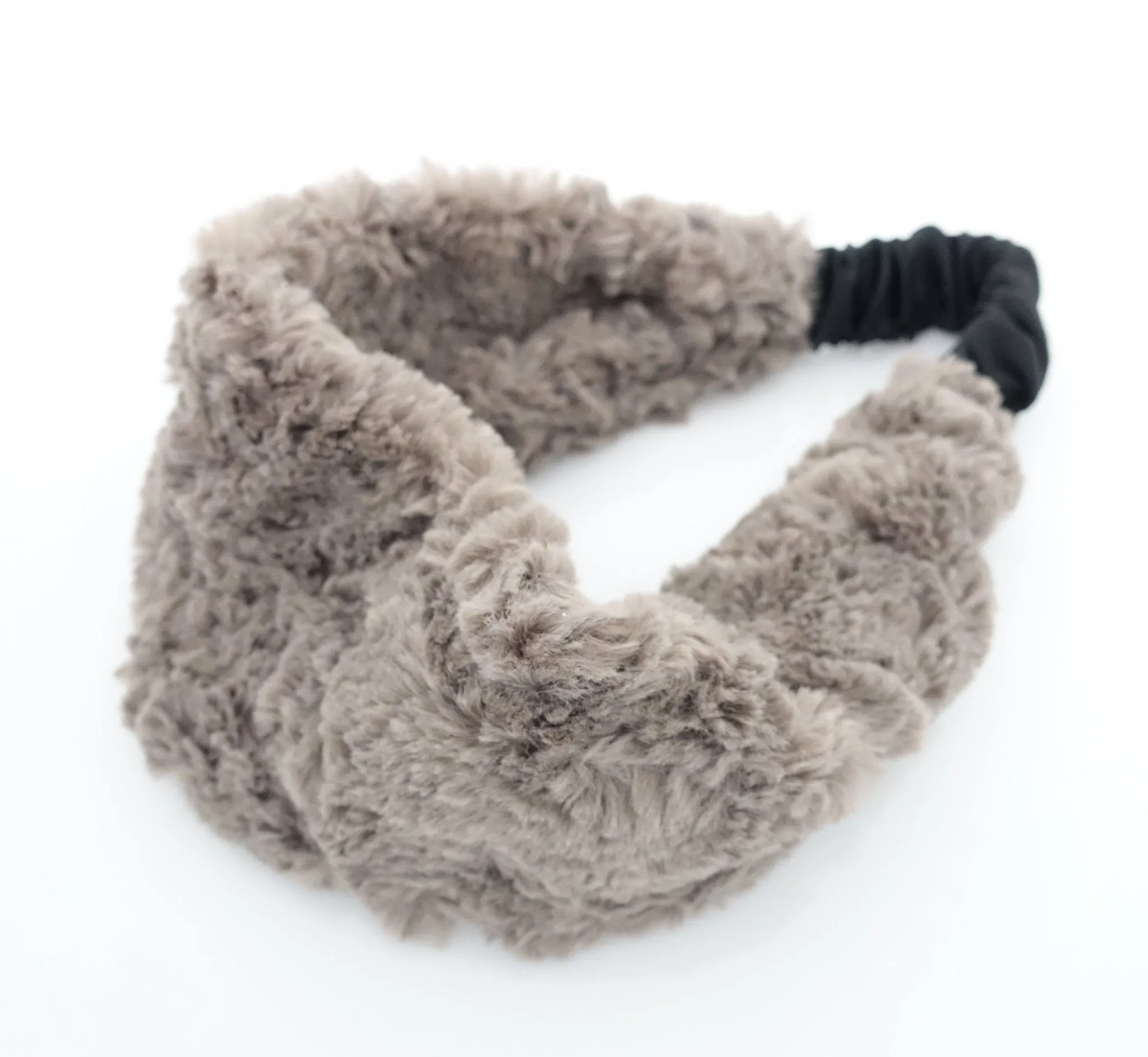 Fabric Fur Winter Fashion Hair turban Headband