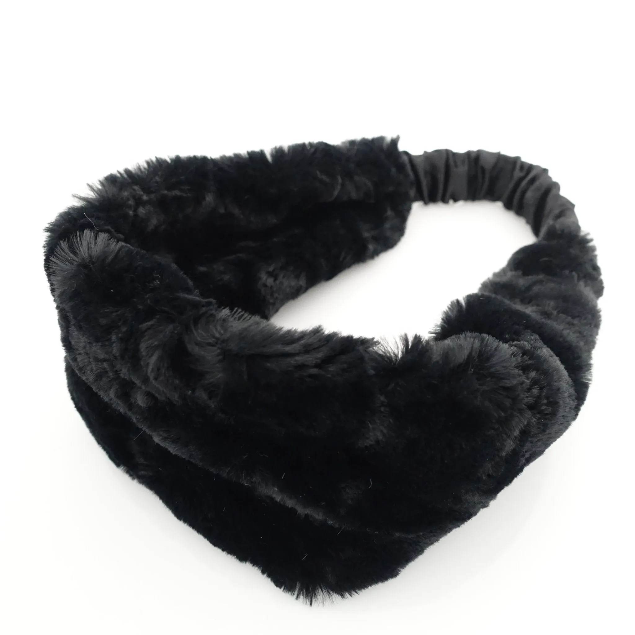 Fabric Fur Winter Fashion Hair turban Headband