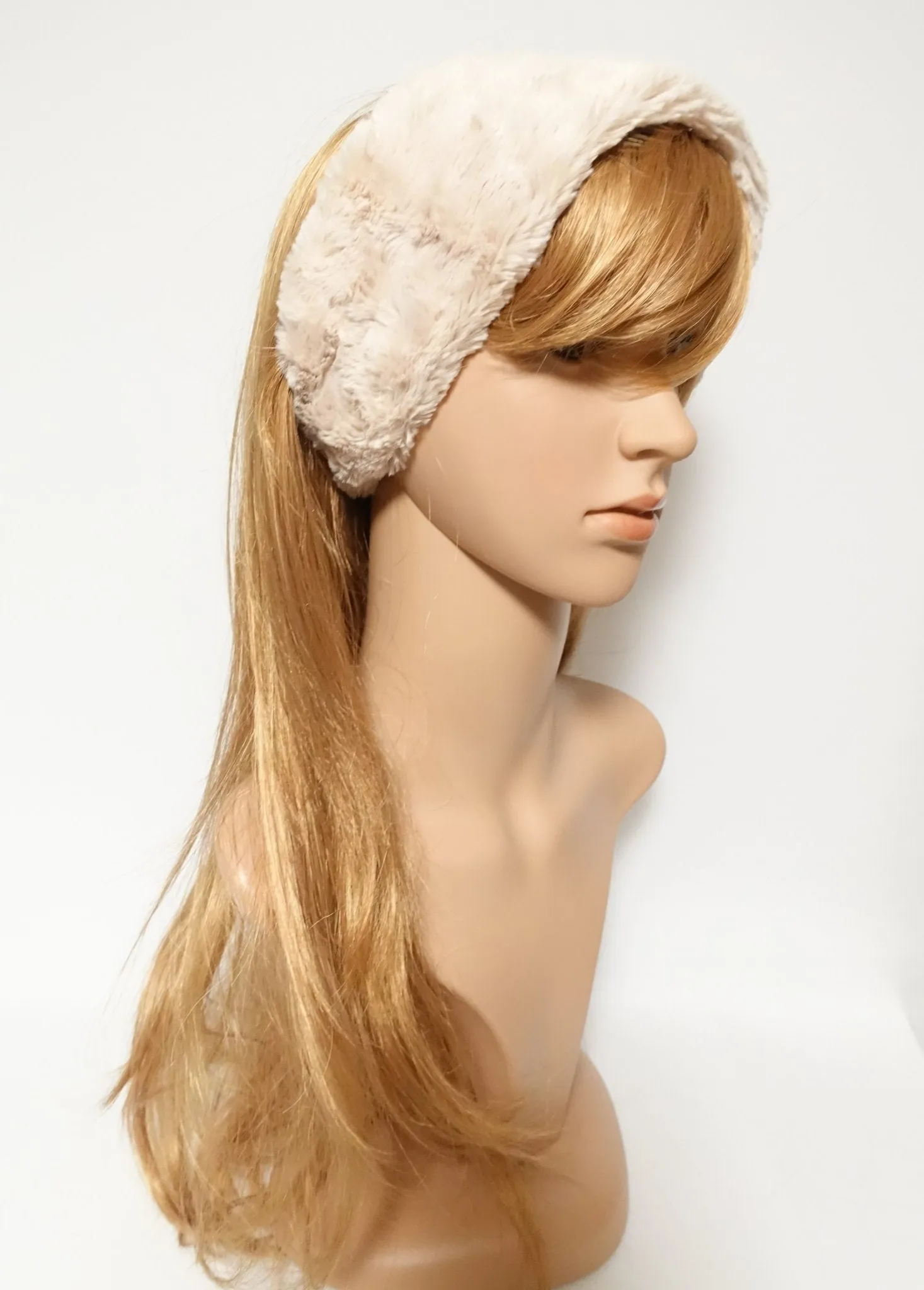 Fabric Fur Winter Fashion Hair turban Headband