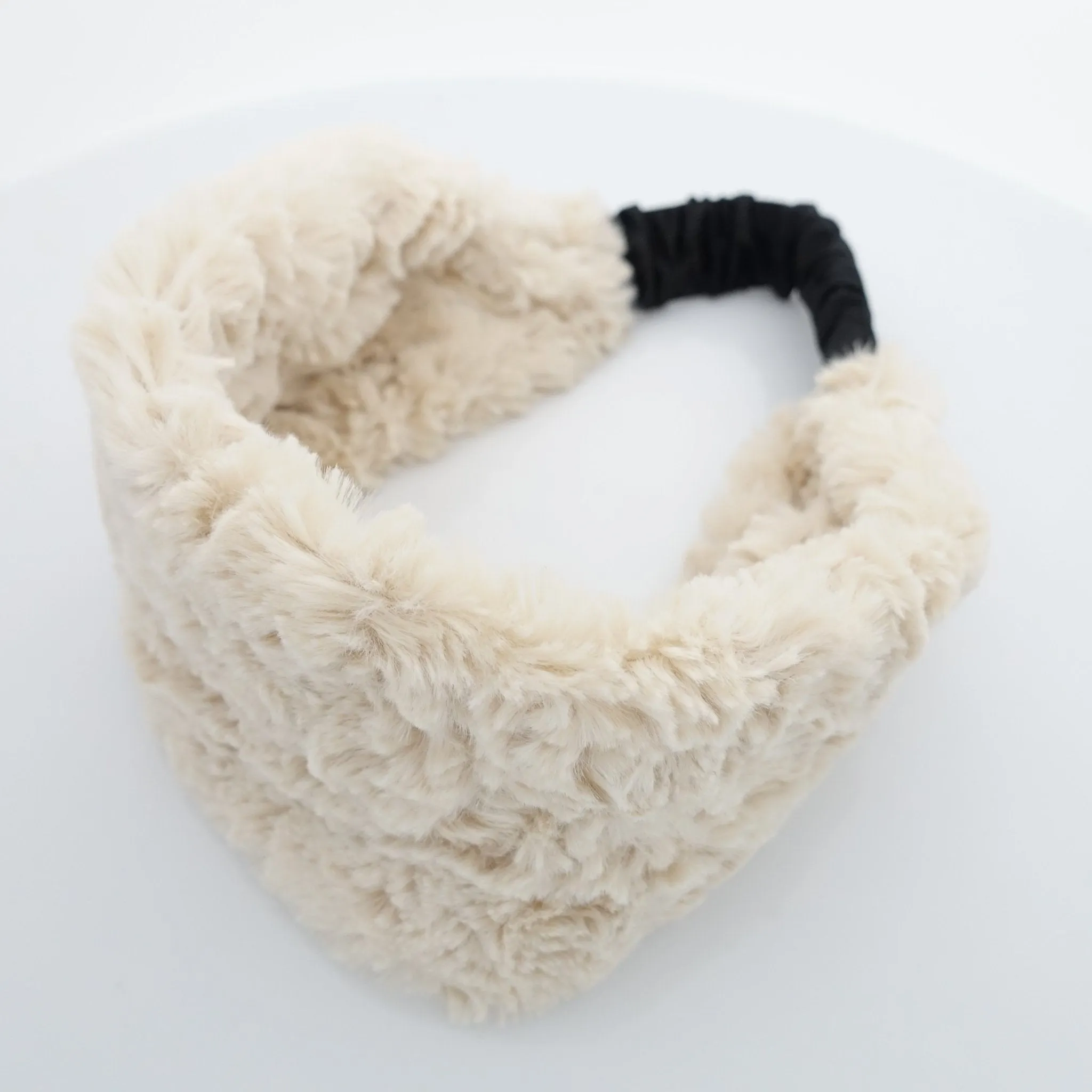 Fabric Fur Winter Fashion Hair turban Headband