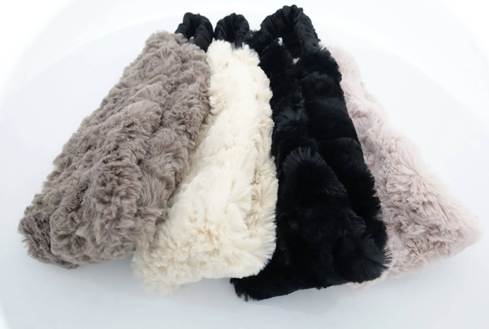 Fabric Fur Winter Fashion Hair turban Headband