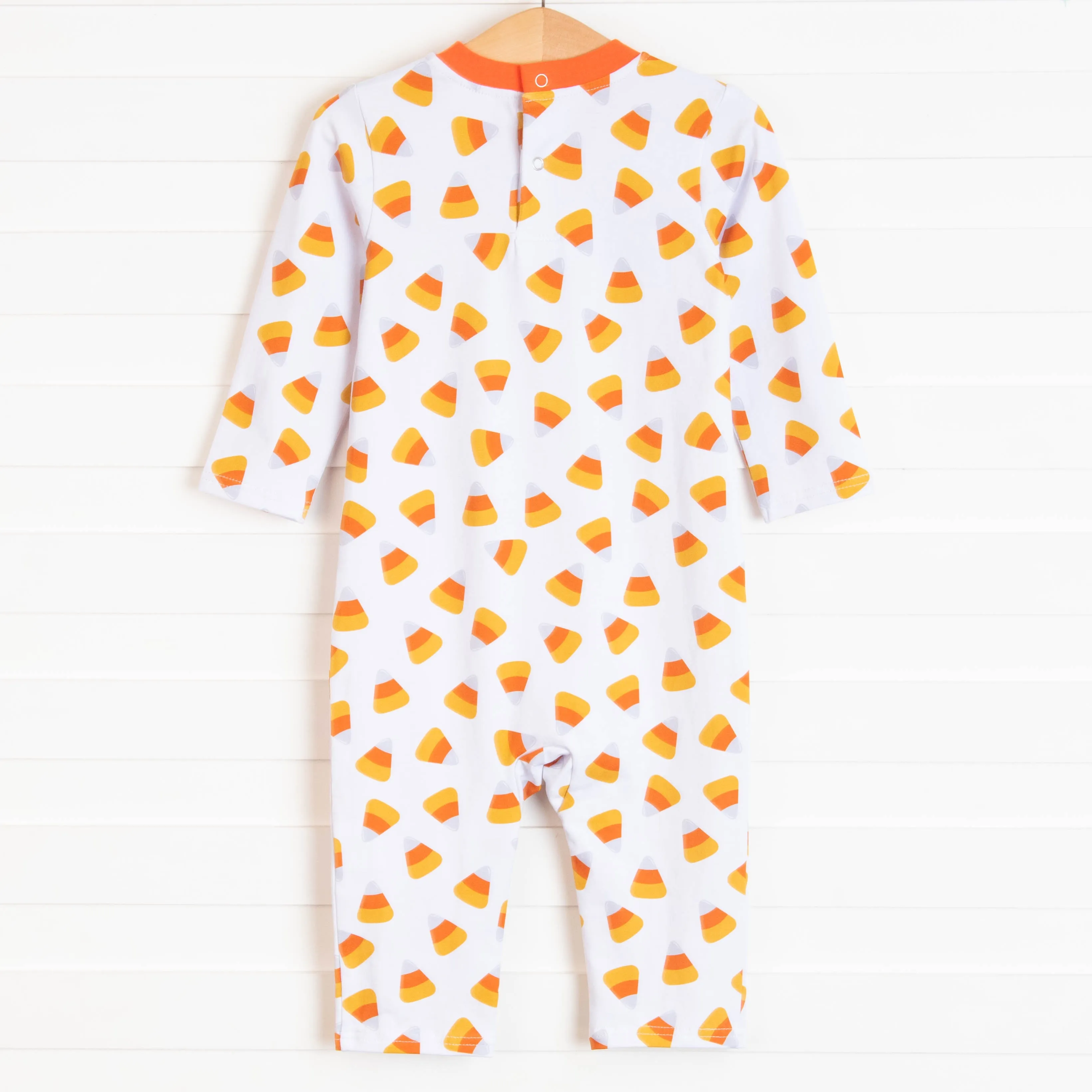 Fall Treats Romper, Orange