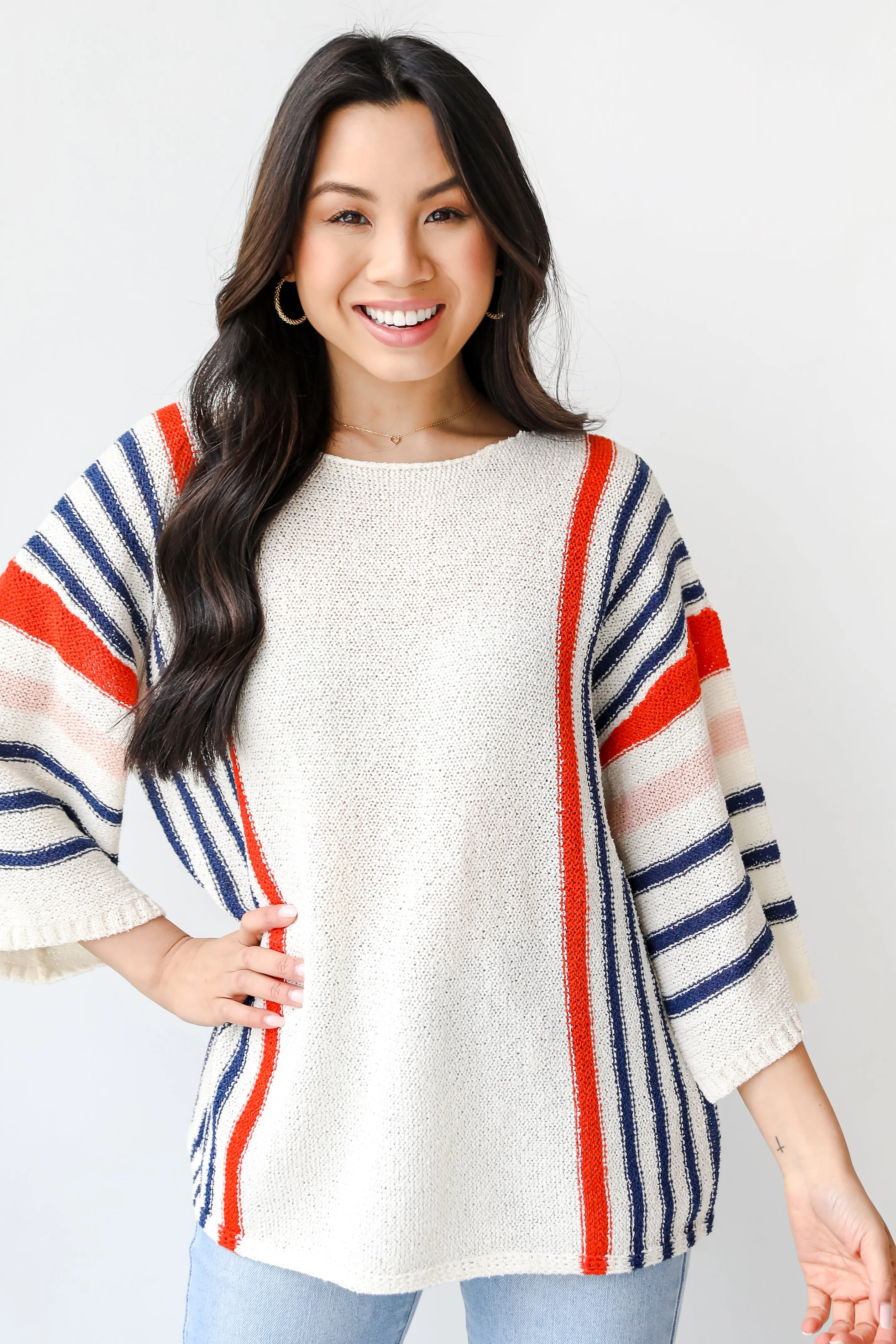 Fun Times Striped Knit Top