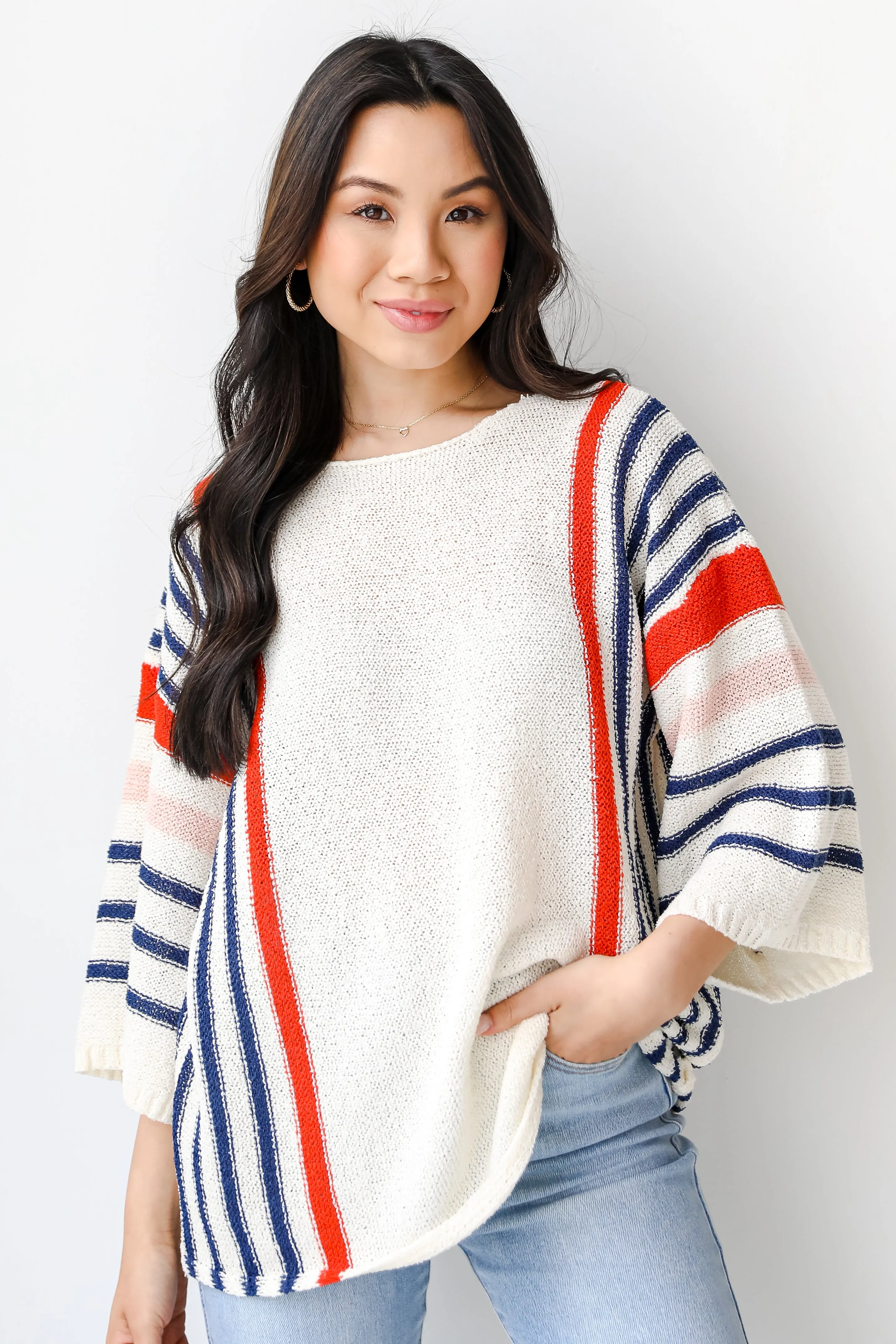 Fun Times Striped Knit Top