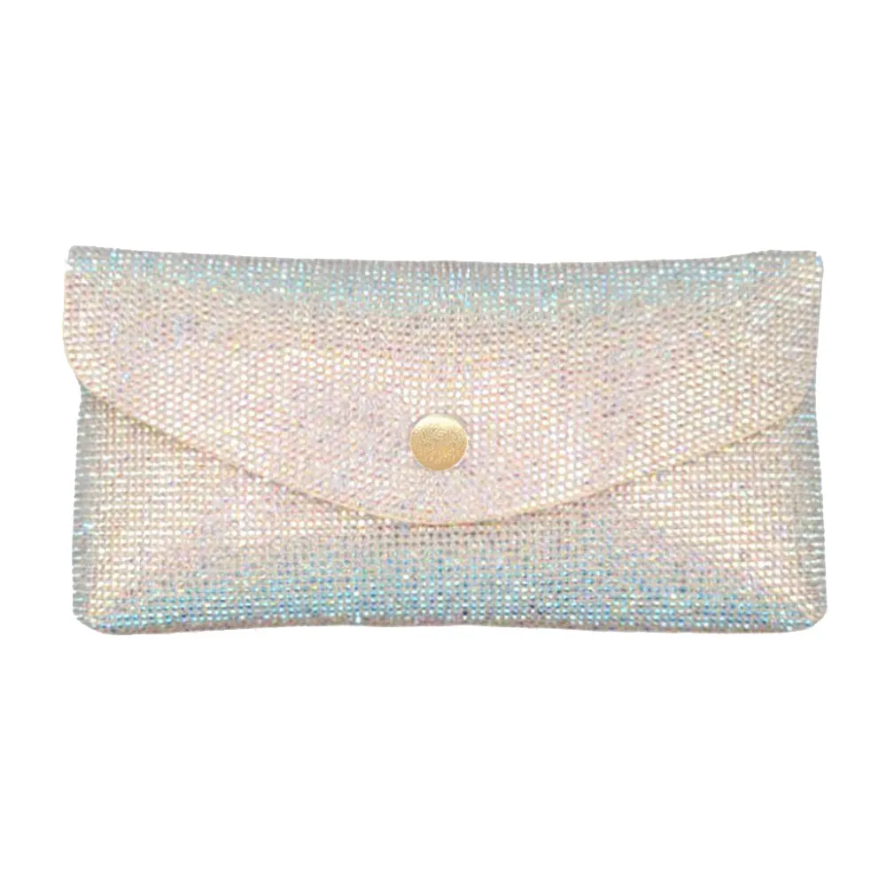 Glamour Girl Cross Body/Clutch (Goldtone/Crystal AB)