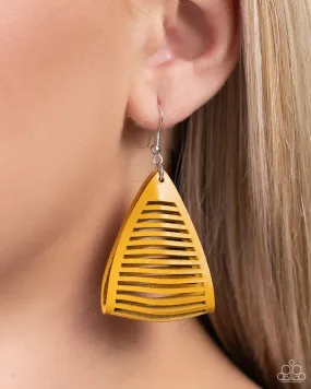 In and OUTBACK - Yellow Earrings E2276