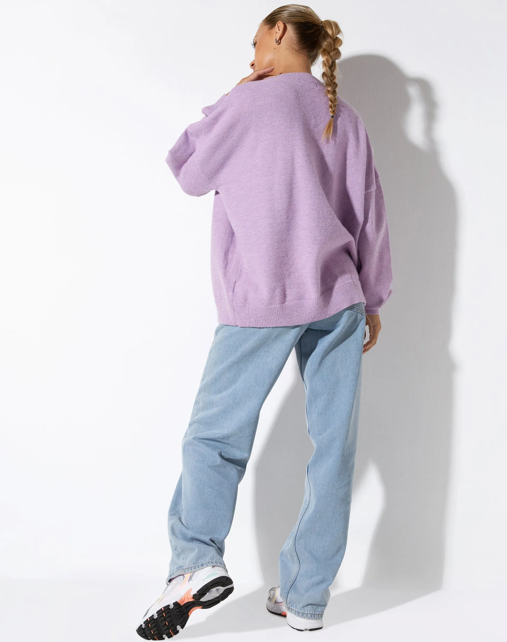 Jamin Jumper in Knit Lilac See Ya